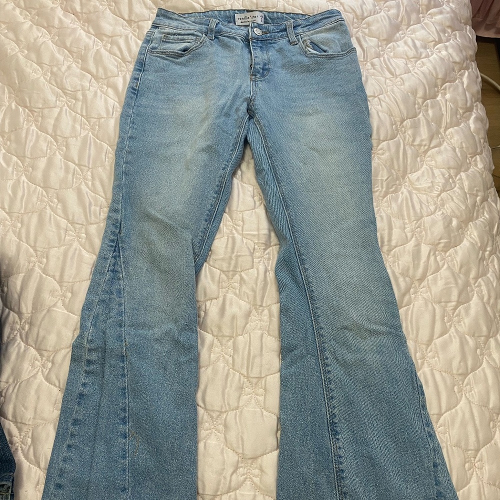Light Wash Flare Jeans